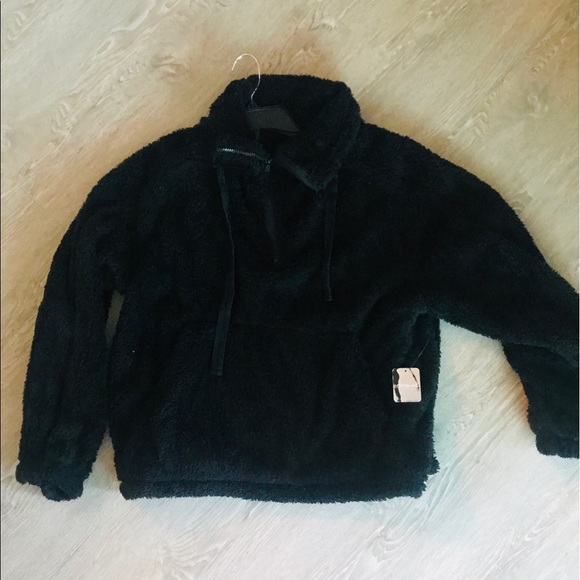 NEW 🎉 Free People Shearling Pullover Sweater - Picture 7 of 8